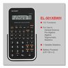 Sharp EL-501XBWH Scientific Calculator, 10-Digit LCD EL501X2BWH